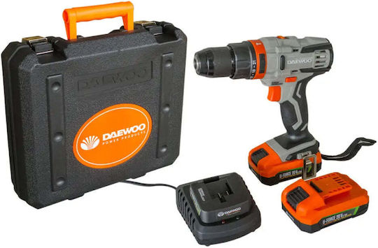 Daewoo DALD18-M1-KIT Κρουστικό Δραπανοκατσάβιδο Μπαταρίας 20V