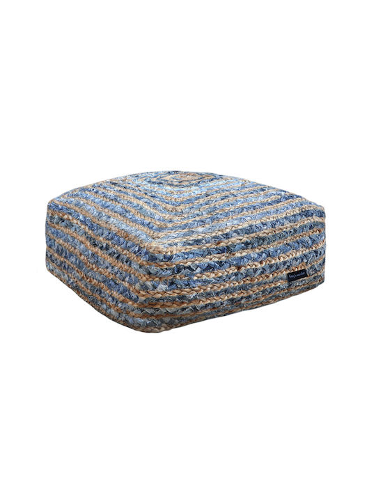 Guy Laroche Sitzsäcke & Poufs Wasserdicht Boho Boho Denim 50x50x25cm