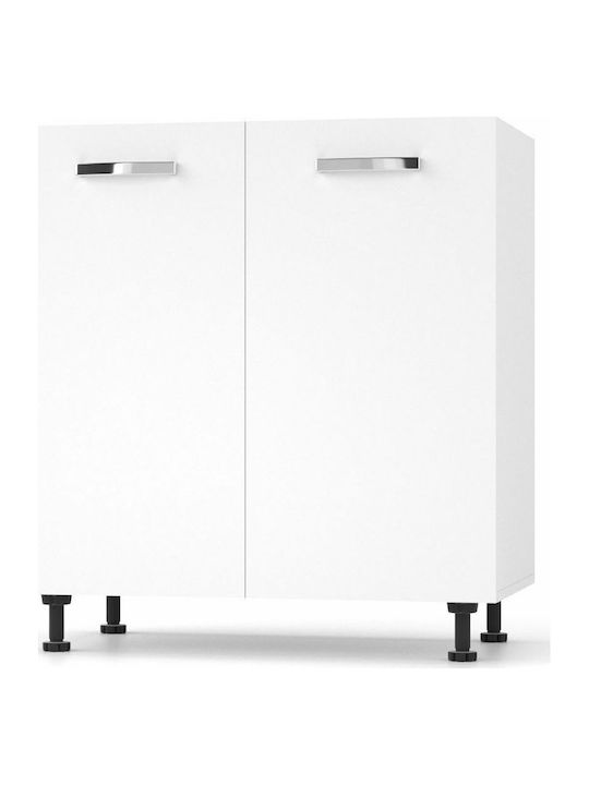 Charlotte Floor Cabinet White 80x46.5x82cm