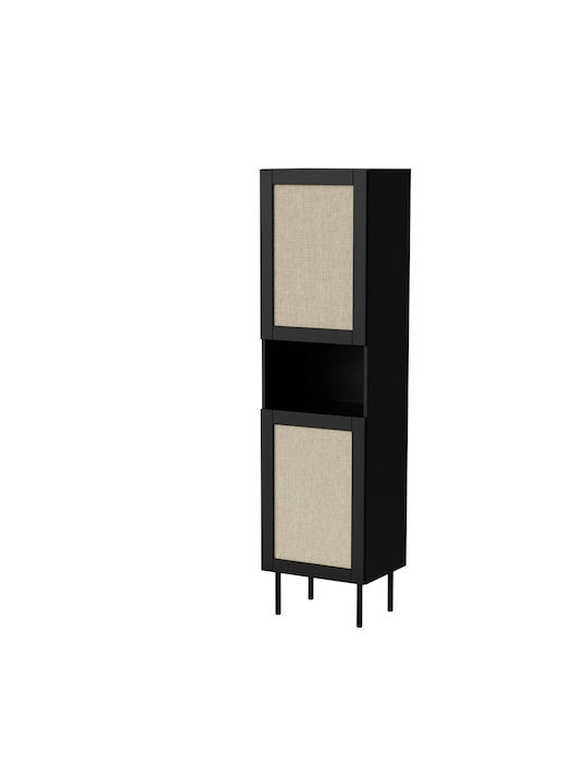 Στήλη Κουζίνας Black 50x39.5x190εκ.