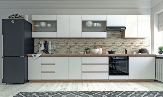 Ντουλάπι Κρεμαστό Soft 40x30.5x72.8cm Λευκό