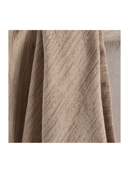Rythmos Toris Cuvertură Pentru Fotoliu 2 Fețe Jacquard 160x180 cm Bej Închis