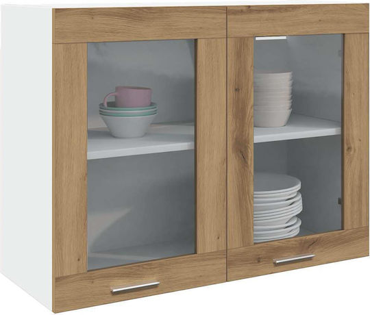Κρεμαστό Γυάλινο Ντουλάπι Artisan Oak Ξύλινο Μηχανουργείο Artisan Δρυς 856120 Κρεμαστό Γυάλινο Ντουλάπι Artisan Oak Ξύλινο Μηχανουργείο Artisan Δρυς 856120
