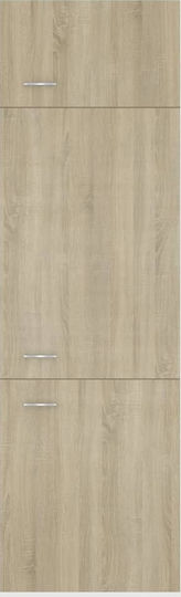 Ντουλάπι Ψυγείου 60x57x207cm Sonoma Δρυς Ντουλάπι Ψυγείου 60x57x207cm Sonoma Δρυς
