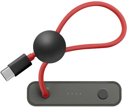 OnePlus Magnetischer Ring Power Bank 10000mAh 22,5W mit USB-C Ausgangsanschlüsse Schwarz