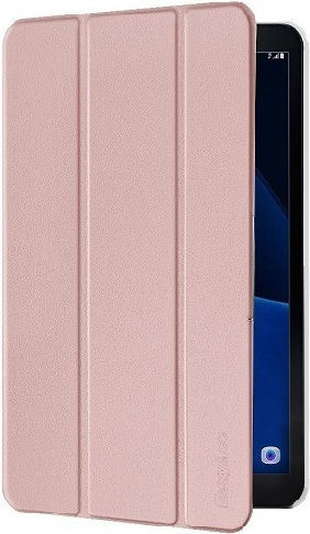 Trifold Buchhülle Silikon Flip Cover Samsung Galaxy Tab A 8.0 2019 Rose Gold