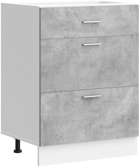 Επιδαπέδια Συρταριέρα Κουζίνας 60x46x81.5εκ. Επιδαπέδια Συρταριέρα Κουζίνας 60x46x81.5εκ.
