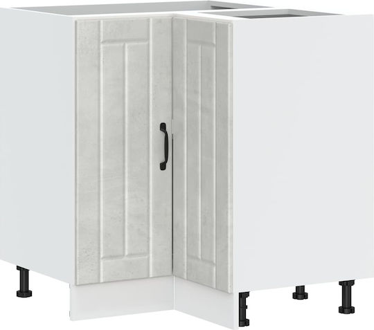 Lucca Γωνιακό Ντουλάπι Κρεμαστό 75.5x75.5x81.5εκ.