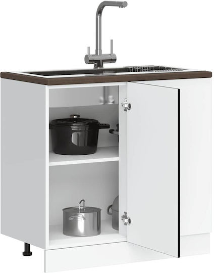 Eckschrank Boden 86x46x81.5cm