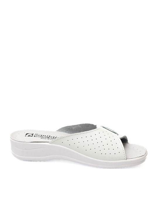 Anatomic Women's Platform Wedge Sandals White