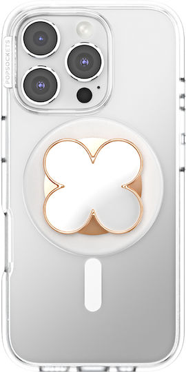 Popsockets Smartphone Popgrip Premium Email Model Trifoi Fixare Solidă Rose Gold