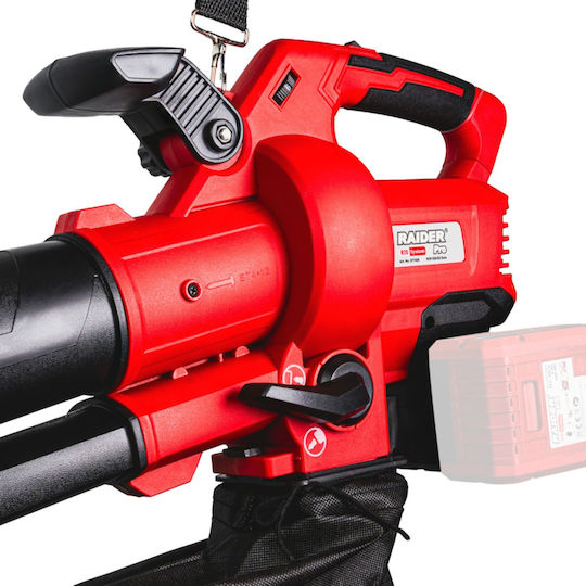 Raider R20 Handheld Battery Leaf Blower Vacuum 40V Solo with Volume Control & Maximum Air Speed 235km/h