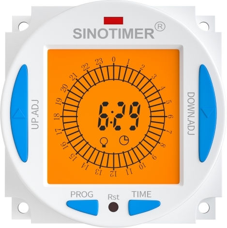 Digital Relay 15-minute Timer Sinotimer 50/60hz Customized Voltage 5 12 24vdc Tm629akl