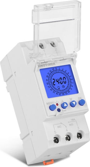 Digital Relay 15-minute Timer Sinotimer Timer Switch Programmable Illuminated 230v 16a Tm929akl
