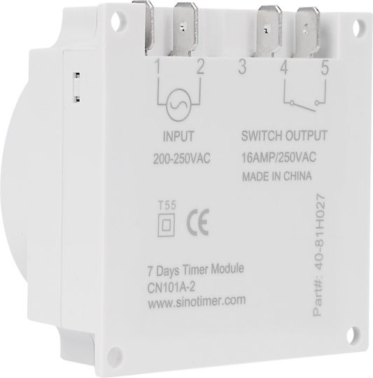 Digital Timer Sinotimer Timer Switch Programmable Minute Timer 230v 16a Cn101a-2