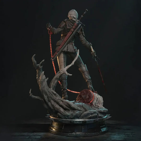 Ciri Witcher 4 3D Ausgedruckte Figur 7,6 Cm 1:24