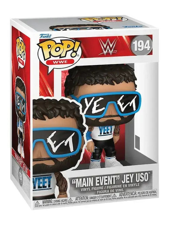 Funko Pop! Sports: WWE - Jey Uso "Main Event" 194 Exclusive