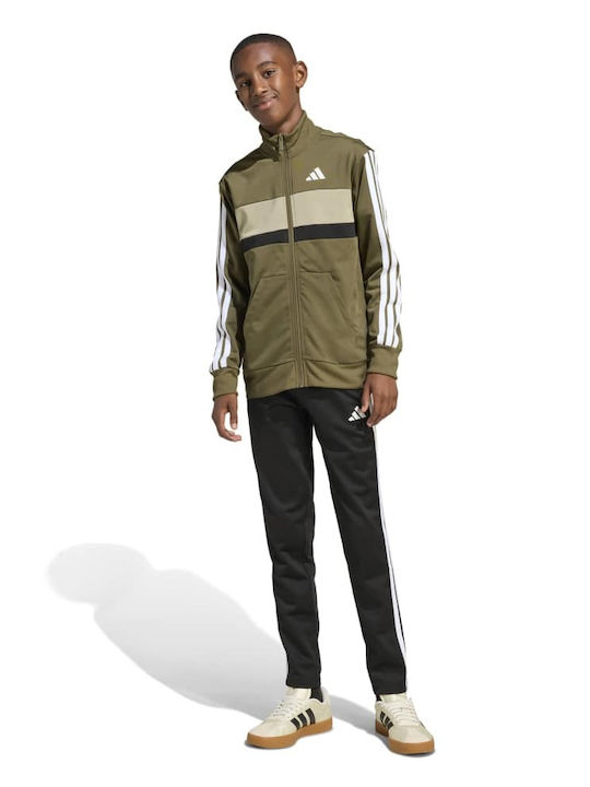 Kids Sweatpants Set Khaki