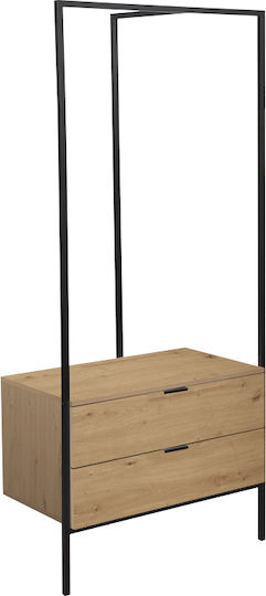 Keila Антре с Шкаф за обувки Physics-black 85x45x190бр