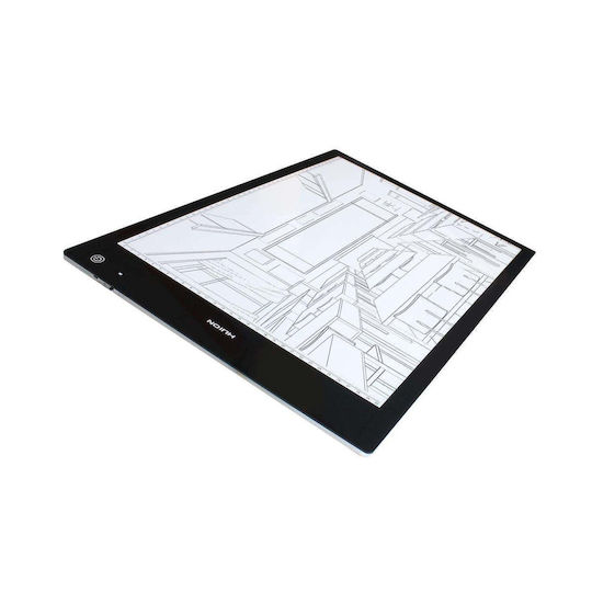 Huion Led Light Drawing Pad Lb3 1000 Lpi 855cd/m2 268lm Usb Black