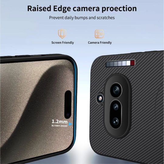 Wanlonfeng Wanlonfeng Handyhüllen Kunststoff Grau Für Nothing Phone 4a