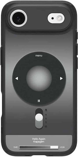 Spigen Ultra Hybrid Magfit Back Cover Σιλικόνης Μαύρο (iPhone Air)