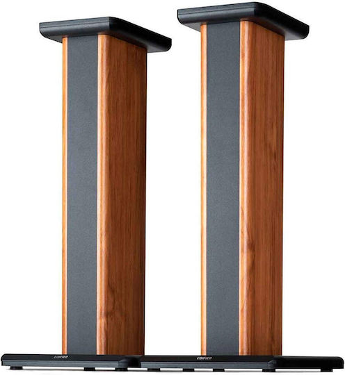 Edifier Lautsprecherständer Dediziert S2000pro S1000mkii Elegantes Design Max 17,5kg 290x652x355mm Braun & Schwarz "ss02"