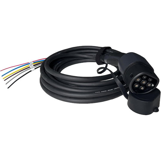Cablul de Încărcare Trei Faze 7.5m Tip 2 - Tip 2 X00239C9KD