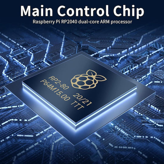 Bigtreetech Skr Pico V1.0 Motherboard 3d Printer Controller Voron V0 Mcu Rp2040 Arm Cortex-m0+ Integrated Tmc2209 Uart Driver 24v Improved Heatsink 4-layer Pcb Type-c Interface High-performance Upgrade 3d Printers