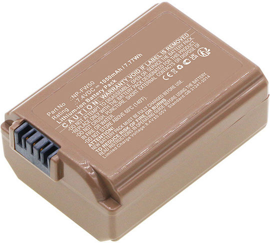Μπαταρία Ws Xtreme Power Sony Np-fw50 Usb-c 7.4v 1050mah