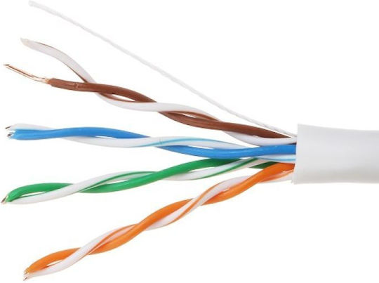 Dahua U/UTP Cat.5e (Gigabit) Мрежов Кабел Ethernet 305м Сив