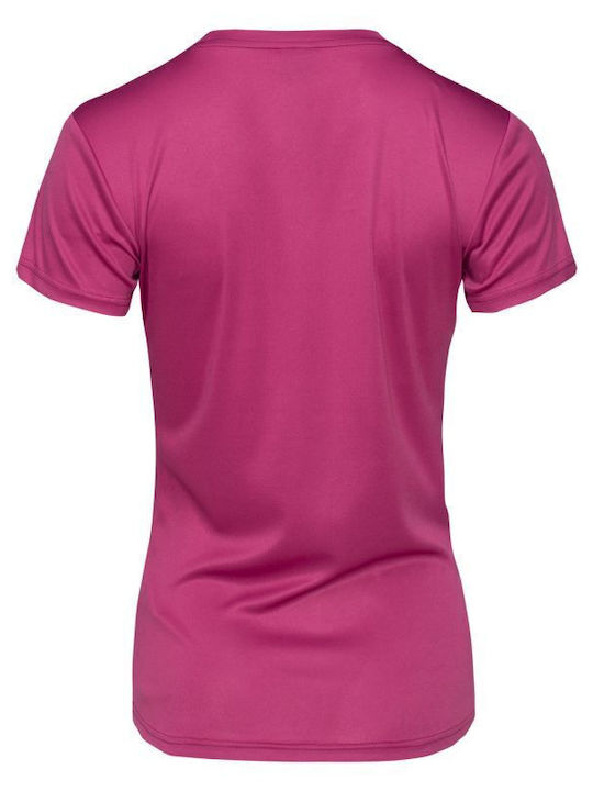 Γυναικείο T-shirt Fast Drying με Διαφάνεια Pink
