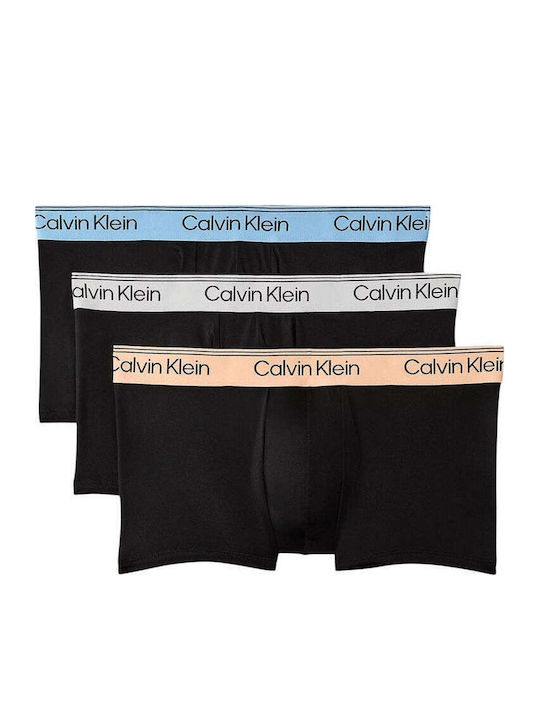 Herren Boxershorts Schwarz 3er Pack