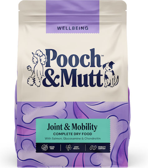 Pooch & Mutt Joint Care 2kg Ξηρά Τροφή χωρίς Σιτηρά για Ενήλικους Σκύλους με Σολομό