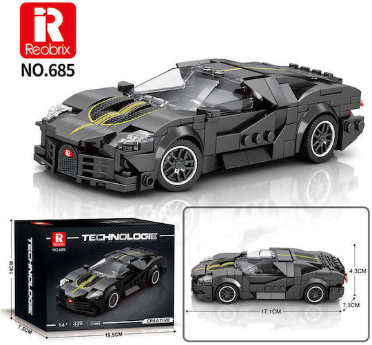 Reobrix Конструктори La Voiture Noire за 14+ Години 339 Бройки