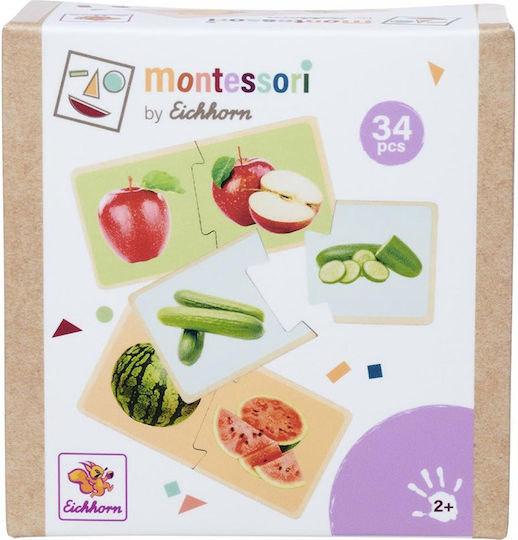 Eichhorn Montessori Lernspiel Wissen