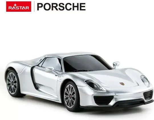 Rastar Porsche 918 Spyder Τηλεκατευθυνόμενο Αυτοκίνητο Drift Ασημί
