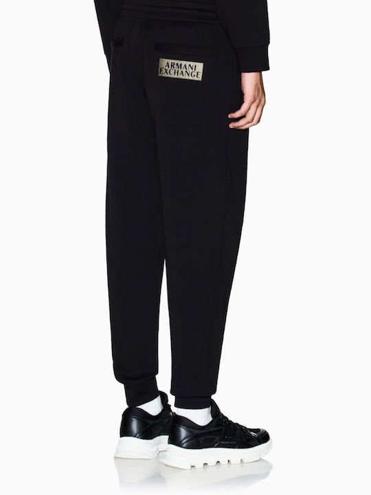 Armani Exchange Долнище На Анцуг Черно