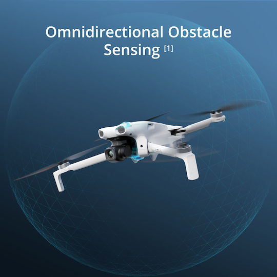 DJI Lito 1 (Стандартно) Мини Дрон 2,4 GHz / 5.2 GHz / 5,8 GHz с 4K Камера 60fps Съвместим с FPV Очила