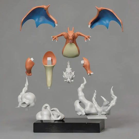 Charizard Fire Pokemon 3D Model Sculpture 3D Printed 20 Cm 1:8