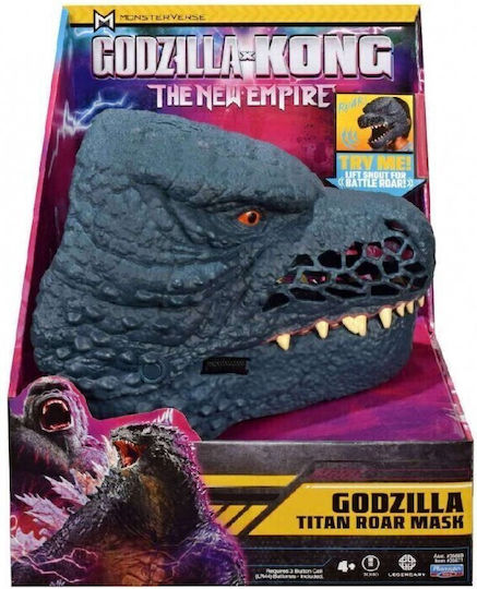 Action Figure Godzilla X Kong Mask with Sounds Kong Titan Roar for 4+ years old Years