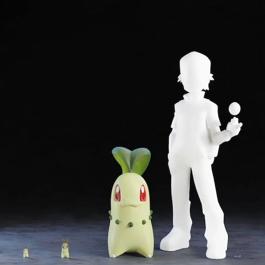Φιγούρα Life Size Chikorita Pokemon 3d Εκτυπωμένη-7 6 Cm 1:24