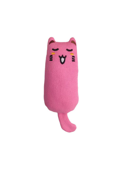 Cat Shape Toy Catnip Red Size 16x6cm