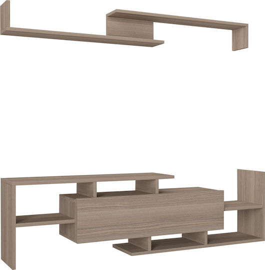 Unitate TV pentru sufragerie Dream Natural L153.6xA25xÎ42cm