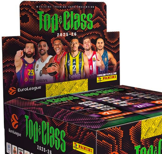 Panini Euroleague Top Class 2026 Бустер Пакет