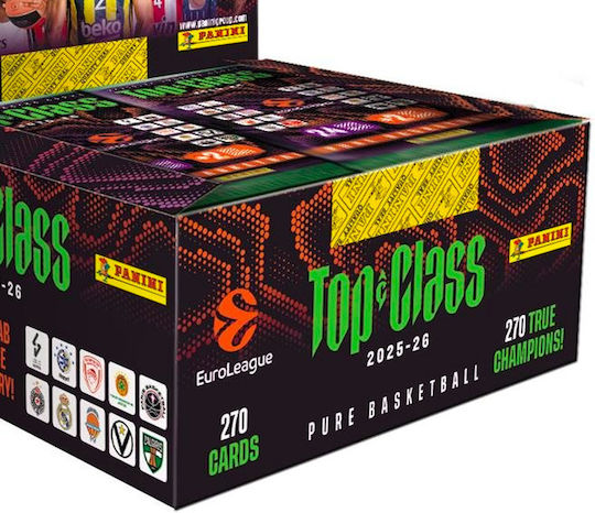 Panini Euroleague Top Class 2026 Бустер Пакет