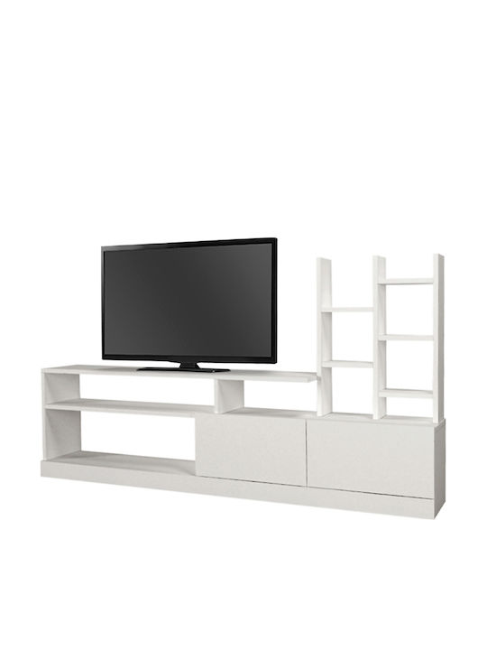 Unitate TV pentru sufragerie Pesaro Alb L165xA25xÎ91.3buc