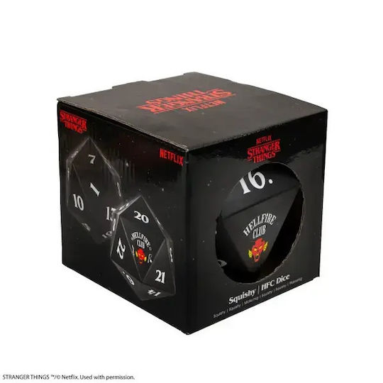 Stranger Things Hellfire Club Squishy Dice 15cm
