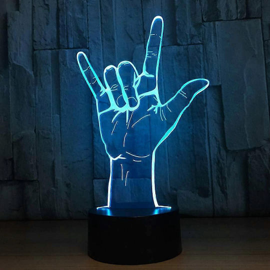 Διακοσμητικό Φωτιστικό LED RGB 3x3εκ.
