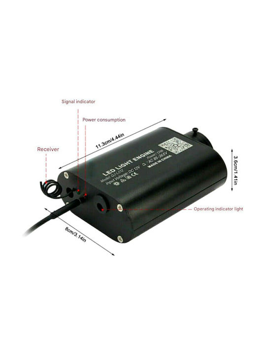 Lumină Decorativă Ceiling Fiber Optic Kit RGBW